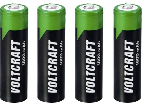 VOLTCRAFT HR06 Pile Rechargeable LR6 (AA) NiMH 1800 mAh 1.2 V 4 pc(s)
