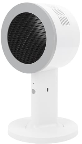 TOPINCN Hotte de Cuisine Portable, Hotte de Bureau avec Ventilateur D'extraction à 2 Vitesses, Ventilateur D'extraction de Cuisine de Bureau Silencieux pour Camping-car, Barbecue
