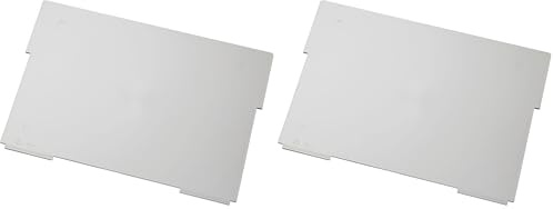 helit H7204982 - Schwenkstütze für Karteitrog „the admin“ für H62010, lichtgrau (Packung mit 2)