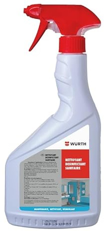 Nettoyant Sanitaire & Cuisine Professionnel Triple Action – Nettoie, Détartre, Désinfecte – Spécial Inox & Émail – Anti-Calcaire Longue Durée – Salle de Bain, Robinetterie, Évier - 750ml