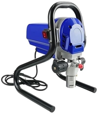 Spruzzatore di vernice airless per emulsione e vernice al lattice, macchina per verniciatura ad alta pressione per pareti, soffitti e mobili