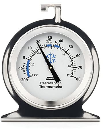 Camco 42114 Thermometer - Refrigerator/Freezer/Dry Storage