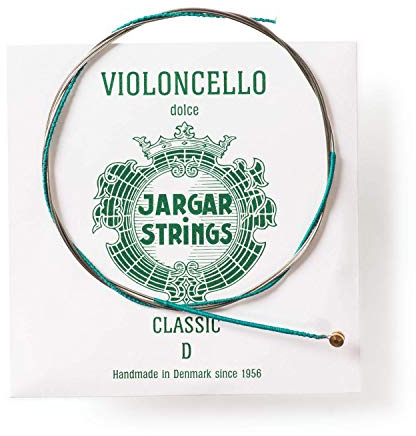 JARGAR Ce-DCM Cello Classic D-Saite, medium (0,98 mm) för cello Grön//green Delce/lätt