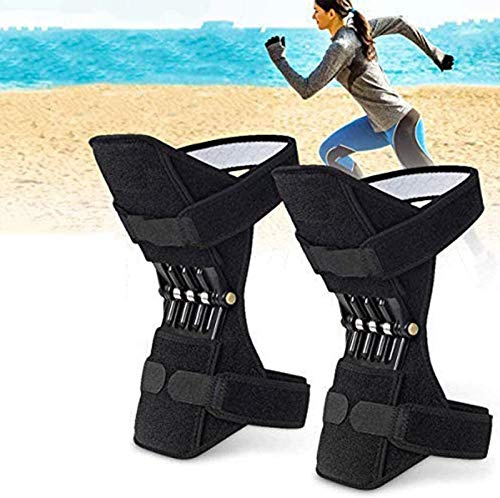 Power Lift Joint Support Knee Pads, Ginocchiera Inversa, Knee Booster,Ginocchiera Potenziata, Supporto per Ginocchio con Potente Rimbalzo a Molla per Uomini/Donne