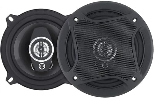 Di Tutto Per Tutti® Coppia Casse Auto Audio 16 CM 500 Watt 4 Vie Con Griglia Altoparlanti Coaxial Speaker 4 Ohm TS-1672