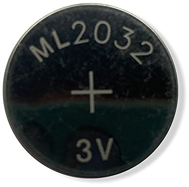 ML2032 Rechargeable ML 2032 Button Cell Battery for Logitech K750 Keyboard BIOS, CMOS, Dreamcast