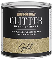 Rust-Oleum Glitter Ultra Shimmer Gold 250ml, Gold Ultra Shimmer (RO0290002F1)