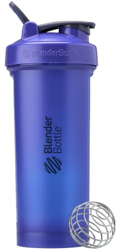 BlenderBottle Classic V2 Bottiglia Shaker Plastica 40 Once Reflex Blu