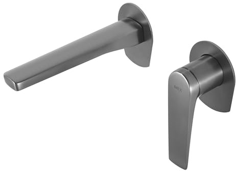 IMEX GLD055/BGM DELOS Monomando Empotrado Lavabo Black Gun Metal