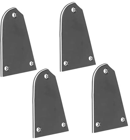 FUNOMOCYA 4stücke Truss Rod Cover Aus Robuste Abdeckungen Gitarren Und Bässe Ergonomisches Design Langlebig Und Pflegeleicht Perfekter Ersatz Für Gitarren