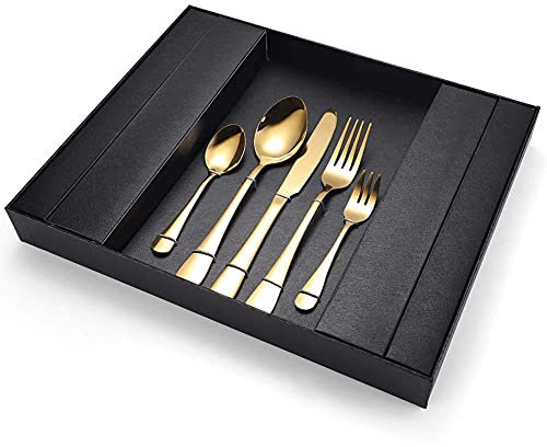 WDSOPK Ensemble D'Outils pour Fruits De Mer en Acier Inoxydable, Lot De 4, Comprenant 1 Casse-Croûte À Fruits De Mer, 1 Décortiqueur À Homard, 2 Fourchettes/Pics À Pattes De CRA(Gold-25Pcs)