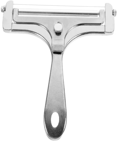 VALICLUD Affettatrice Formaggio in Acciaio Regolabile con Impugnatura Ergonomica Tagliaburro e Affetta Formaggi per Cucina e Party