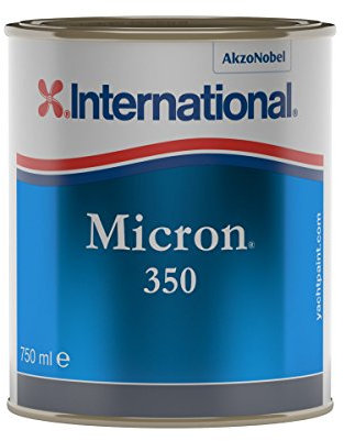 International Micron 350 Antifouling de polissage 0,75/2,5 l plusieurs couleurs (750 ml, blanc cassé)
