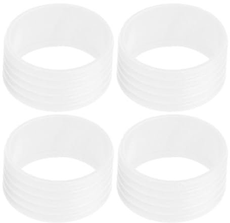 SELiLe Griffbänder für Tennisschläger, feste Ringe, Griffband für Tennisschläger, Griffbänder, 4 Stück