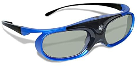 Lunettes 3D universelles DLP-Link avec batterie rechargeable de 85 mAh, 50 heures de travail continu, pour projecteurs DLP
