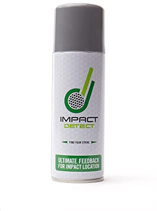 Impact detect Golf Strike Training Spray - 200Ml, Blanc
