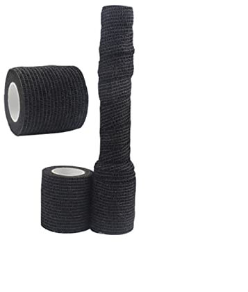 QQZQQ Selbstklebende schützende Tarnband, 5 cmx4.5m, haftendes Scope Wrap Military Camo Stretchbandage for Gun Rifle Shotgun Camping Jagd (Style 10, Size : 12pcs)