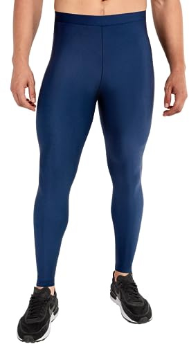 Kapow Meggings Solid Color Originals Men's Leggings, 4-Way Stretch Tights for Streetwear, Travel, Lounging & Everyday Wear