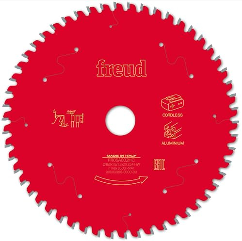 Freud Aluminium Saw Blade 160mm x 20mm 54T Cordless