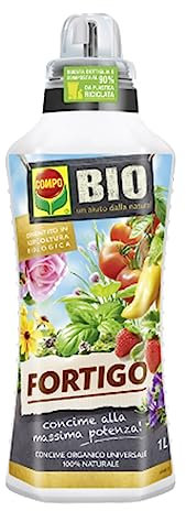 La zappa Concime Biologico Fortigo fertilizzante liquido per ortaggi e fiori 1 lt