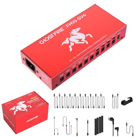 Ghost Fire Pedal Power Supply Isolierte Powerbank mit unabhängigem Kurzschlussschutz (FH10-SV4)