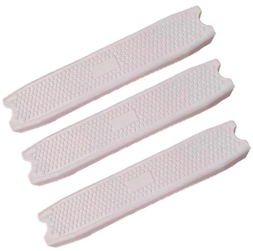 AIBOTY Peldaños de la Escalera de la Piscina de 18 Peldaño de plástico Moldeado Peldaño Pedal de Paso Accesorio Banda de Rodadura, Escalones de Repuesto de Alta Resistencia de Seguridad,3pcs