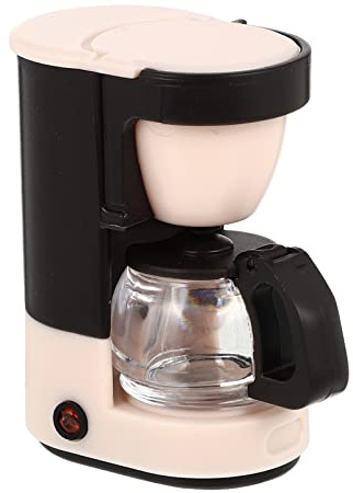 ibasenice Mini Machine à Café pour Poupées Accessoire De Maison De Poupée Ustensile De Cuisine pour Jouets Garçon Fille Réaliste Miniature