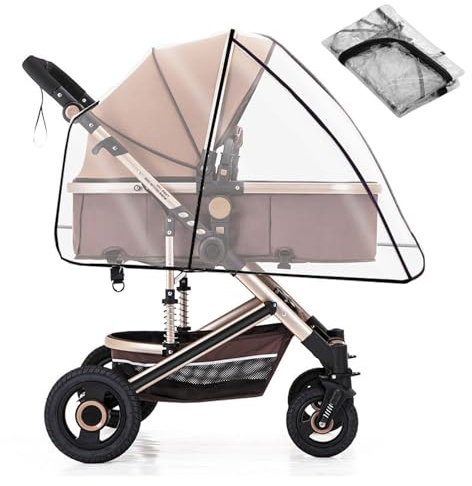 Universal Rain Cover for Pushchair, Rain Cover for Pram