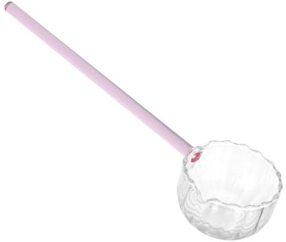 ABOOFAN Cuchara De Vidrio Cucharas Para Mezclar Para Cócteles Uso Cocina Para Leche y Té