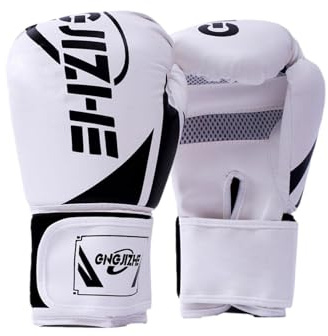 Guanti da MMA per bambini, 25 cm, con morbido cuscino interno, leggeri e sicuri, guanti protettivi da boxe per principianti, allenamento giovanile, sparring, muay thai, arti marziali
