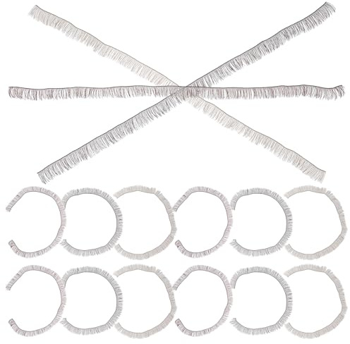 Healvian 15pcs Doll False Eyelashes Strips Decorative Simulated Eyelashes for DIY Craft Making Realistic Natural Look Enhancer for Reborn Doll Eyes