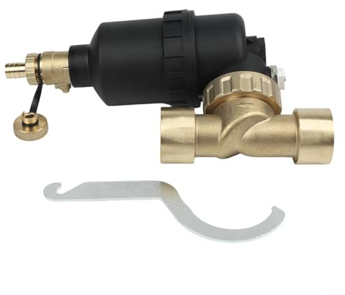 Engineering Plastic and Brass Magnetic Heating System Filter for Sludge, Sediment and Scale Removal in Boilers and Underfloor Heating(DN32)