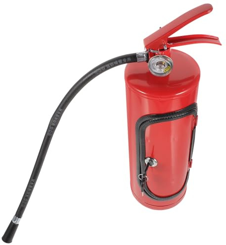JOYOFREELY Metall Weinverpackungsbox mit Integriertem Feuerlöscher Kreative Aufbewahrung für Rotwein Geschenkidee für Männer und Feuerwehrleute Stilvolle Bar Dekoration