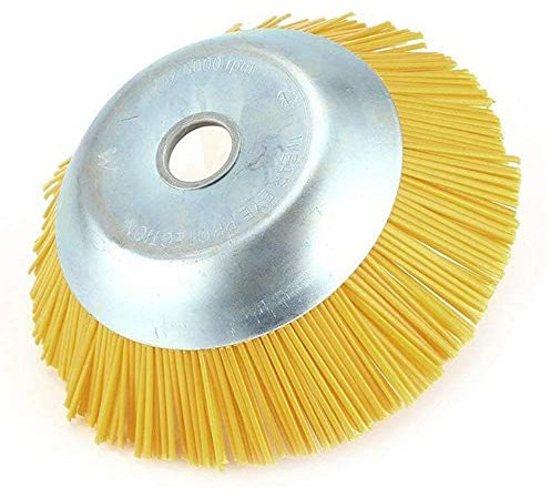 Grass Trimmer Head, 200MM Nylon Weeding Brush Cutter, Wild Herb Brush Garden Tool Grass Trimmer Head for Lawn Mower Straw Rope Trimming Garden Cutting Weed Remover Tool