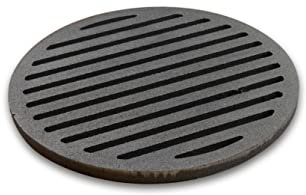 Grillrostprofi - Feuerrost Kohlerost Ascherost Kaminrost, rund Durchmesser 28 cm - das Original aus massivem Gusseisen von Ihrem Grillrostprofi.