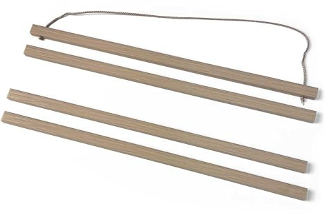 REINDERS Posterleiste, Eiche 61, Bilder, Wanddeko, Room Decor, Kunststoff, Braun, 62x1,5cm