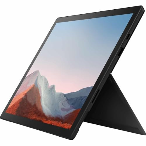 2021 Microsoft Surface Pro 7+ con Intel Core i7-1165G7 (12,3-pulgadas, 16GB RAM, 256GB SSD) Negro (Reacondicionado)