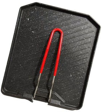 LAIOUSN Padella antiaderente per pesce con impugnatura comoda per grigliare all'aperto adatta per pasti veloci a casa cucina pentole antiaderenti