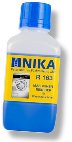 NIKA R163 Waschmaschinen Reiniger | Waschmaschinen Entkalker | entfernt Kalkablagerungen | beseitigt Waschmittelrückstände & unangenehme Gerüche | hinterlässt frischen Duft - 500ml