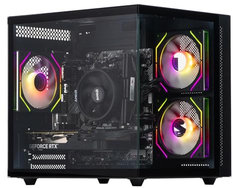 Veno Scorp Gaming PC - Intel Core i5 2nd Gen Nvidia Geforce GTX 750 4GB Graphics Card - 16GB DDR3 Ram - 120GB SSD - 500GB HDD - Wi - Fi - Mini Nemesis ARGB Black