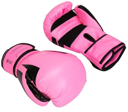 Guanti da boxe per uomini e donne, guanti protettivi in PU traspiranti ad assorbimento degli urti | Guanti da allenamento per borsa da colpo, per donne e adulti, adolescenti, kickboxing, MMA