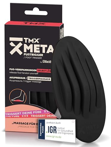 TMX® META Fußtrigger - Der Fußspezialist | Zur nachhaltigen Lösung von Fußbeschwerden | Akupressur & Mobilisation in Einem l Innovativer Fußtrigger Made in Germany