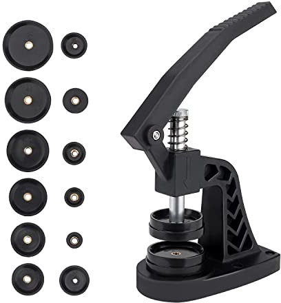 Rhinocerosdance Kit Riparazione Orologi con 12 Fustelle. Pressa Orologio, Accessori per Apricasse, Dispositivo di Riparazione Più Ravvicinata e Cambio Batteria