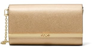 Michael Kors 30H3G8OC3M-740 LG EW CLUTCH Donna PALE GOLD Taglia TU
