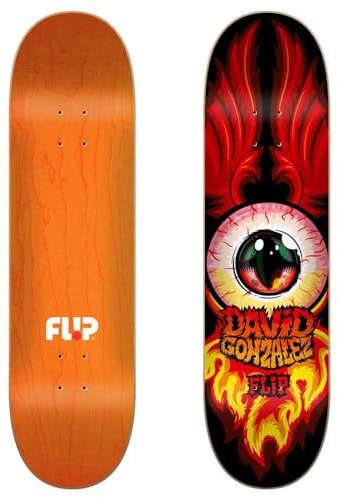 FLIP Gonzalez Classic Deck, 20,3 x 80 cm, Erwachsene, Uni, Mehrfarbig (Mehrfarbig), Einheitsgröße