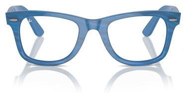 Ray-Ban Unisex Rx2210v Brillenrahmen für verschreibungspflichtige Brillen, Photochrome gestreifte blaue Demo-Linse, 50 mm