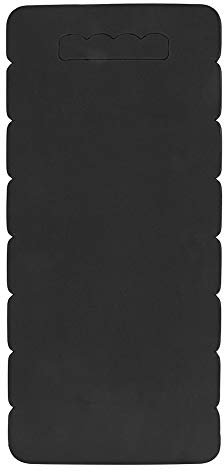 OKJHFD Garten-Knieschoner, Bequeme Garten-Knieschoner-Kniematte, extra weiche Eva-Schaumpolsterung, Kniekissen mit Griff für Gartenarbeit, Hofarbeit, Yoga, Übung, Badewanne, Bodenkniebank (Black)