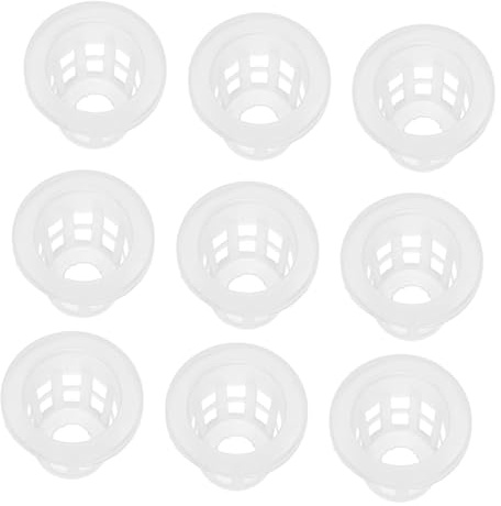 Yardenfun 100pezzi Vasi Rete in Plastica Piccoli Cestini Per Piantare Adatti Per Coltivazione