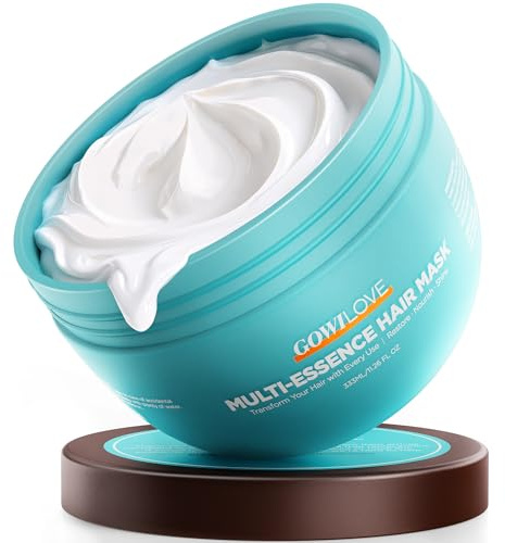 5X Penetration Hair Mask with 5 Botanical Oils, HA-Infused Hair Treatment for Ultra Moisture & Hydration, Dual-Protein Biomimetic Repair Keratin Conditioner, Deep Nourish Care for Damaged, Dry Hair
