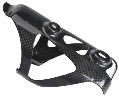 Filteilect Flaschenhalter aus Karbonfaser für Fahrrad, ultraleicht, für Rennräder, Mountainbike, Rennräder, schwarz glänzend/mattes Finish, 29 g Gewicht (matt)